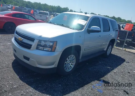 2012 Chevrolet Tahoe Hybrid Hybrid z USA, uszkodzony, nr VIN 1GNSKDFJ9CR143739